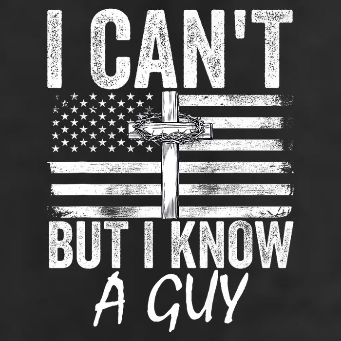 I Cant But I Know A Guy Jesus Cross Funny Christian Tumbler