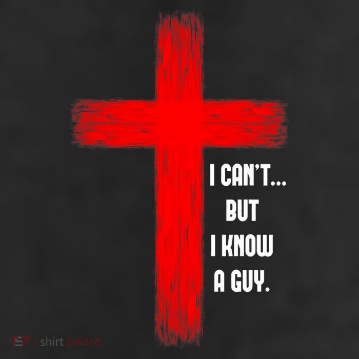 I Cant But I Know A Guy Jesus Cross Adult Drive Performance Visor