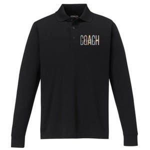 Instructional Coach Boho Instructional Coaching Meaningful Gift Performance Long Sleeve Polo