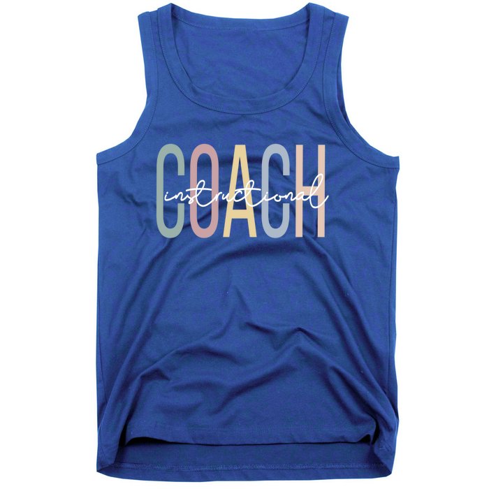 Instructional Coach Boho Instructional Coaching Meaningful Gift Tank Top