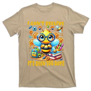 I CanT Believe Its Been 100 Days Funny Bee 100th Day School T-Shirt