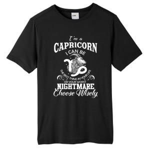 I Can Be! Capricorn Zodiac Sign Birthday Gift Tall Fusion ChromaSoft Performance T-Shirt