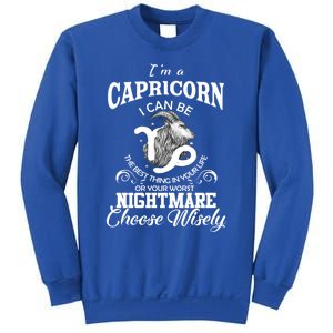 I Can Be! Capricorn Zodiac Sign Birthday Gift Sweatshirt