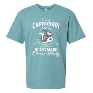 I Can Be! Capricorn Zodiac Sign Birthday Gift Sueded Cloud Jersey T-Shirt