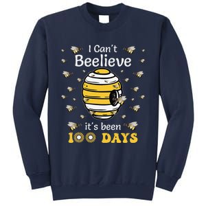 I CanT Believe Its Been 100 Days Funny Bee 100th Day School Sweatshirt