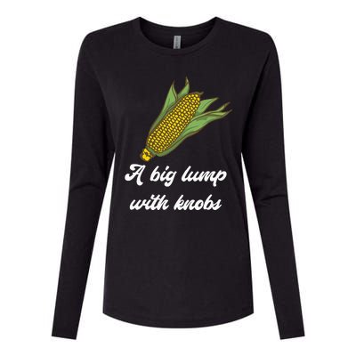 It's Corn Cone A Big Lump With Knobs Corn Corn Tok Womens Cotton Relaxed Long Sleeve T-Shirt