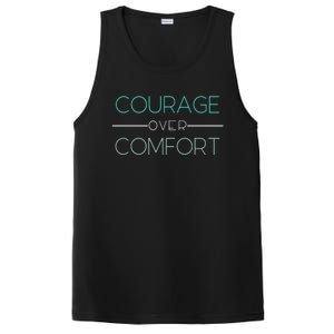 Inspirational Courage Comfort Gift PosiCharge Competitor Tank