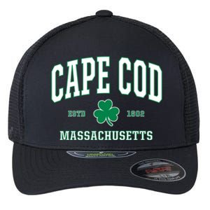 Irish Cape Cod Gift St Patricks Day Gift Mass Usa Flexfit Unipanel Trucker Cap