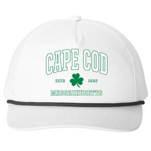 Irish Cape Cod Gift St Patricks Day Gift Mass Usa Snapback Five-Panel Rope Hat