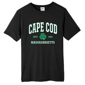 Irish Cape Cod Gift St Patricks Day Gift Mass Usa Tall Fusion ChromaSoft Performance T-Shirt