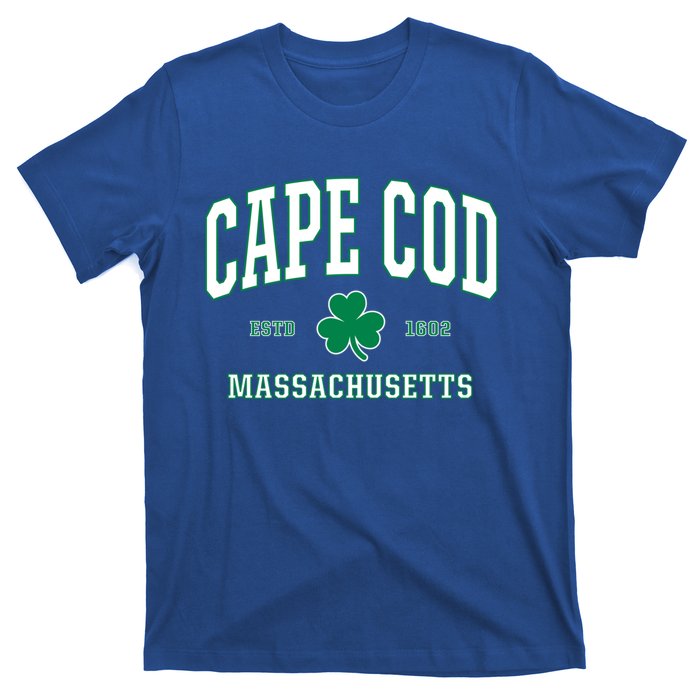 Irish Cape Cod Gift St Patricks Day Gift Mass Usa T-Shirt