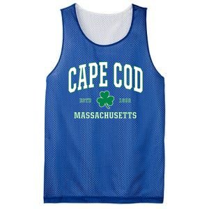 Irish Cape Cod Gift St Patricks Day Gift Mass Usa Mesh Reversible Basketball Jersey Tank