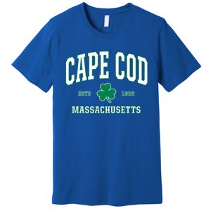 Irish Cape Cod Gift St Patricks Day Gift Mass Usa Premium T-Shirt