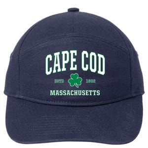 Irish Cape Cod Gift St Patricks Day Gift Mass Usa 7-Panel Snapback Hat