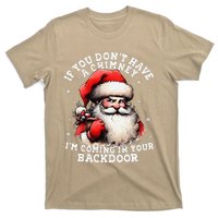 I Can Come Down Your Chimney But I Prefer The Back Door Xmas T-Shirt