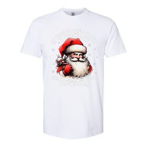 I Can Come Down Your Chimney But I Prefer The Back Door Xmas Softstyle CVC T-Shirt