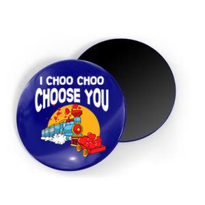 I Choo Choo Choose You Gift Train Lover Valentine's Day Outfit Gift Magnet