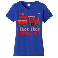 I Choo Choo Choose You Cute Train Heart Valentines Day Gift Women's T-Shirt