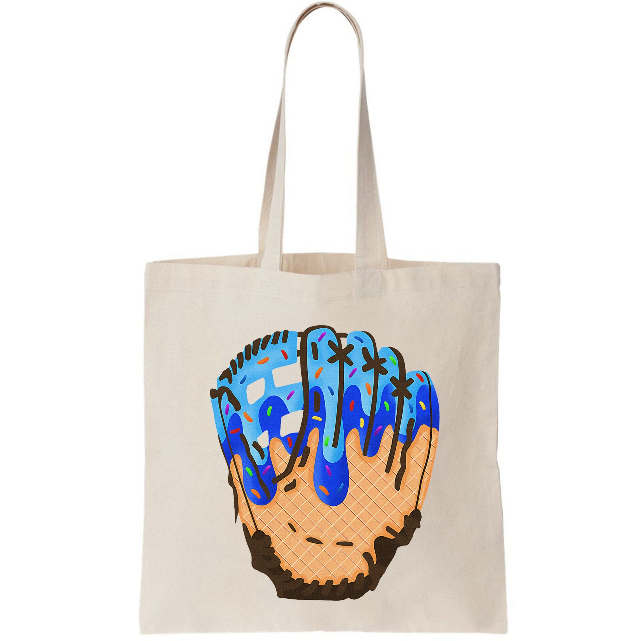 Ice Cream Cone Baseball Glove Drip Bag