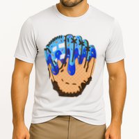 Ice Cream Cone Baseball Glove Drip Cooling Performance Crew T-Shirt