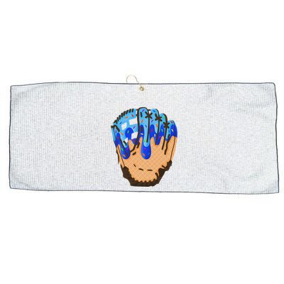 Ice Cream Cone Baseball Glove Drip Large Microfiber Waffle Golf Towel