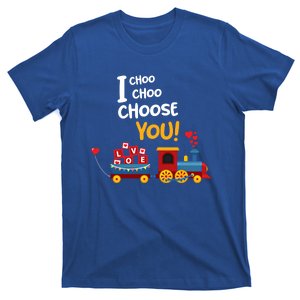 I Choo Choo Choose You Love Train Cupid Gift Heart Funny Meaningful Gift T-Shirt