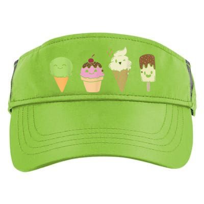 Ice Cream Cones Popsicle Frozen Food Gif Adult Drive Performance Visor