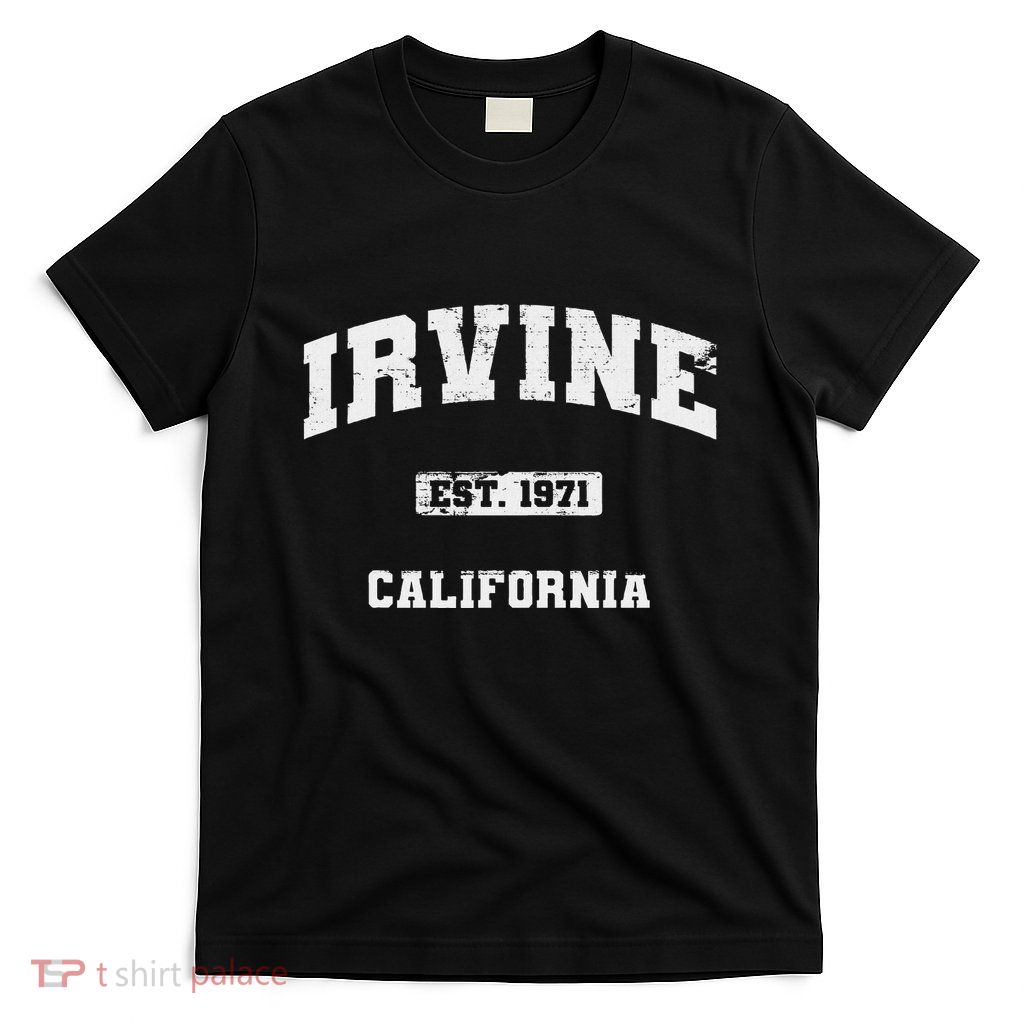 Irvine California Ca Vintage State Athletic Style T-Shirt
