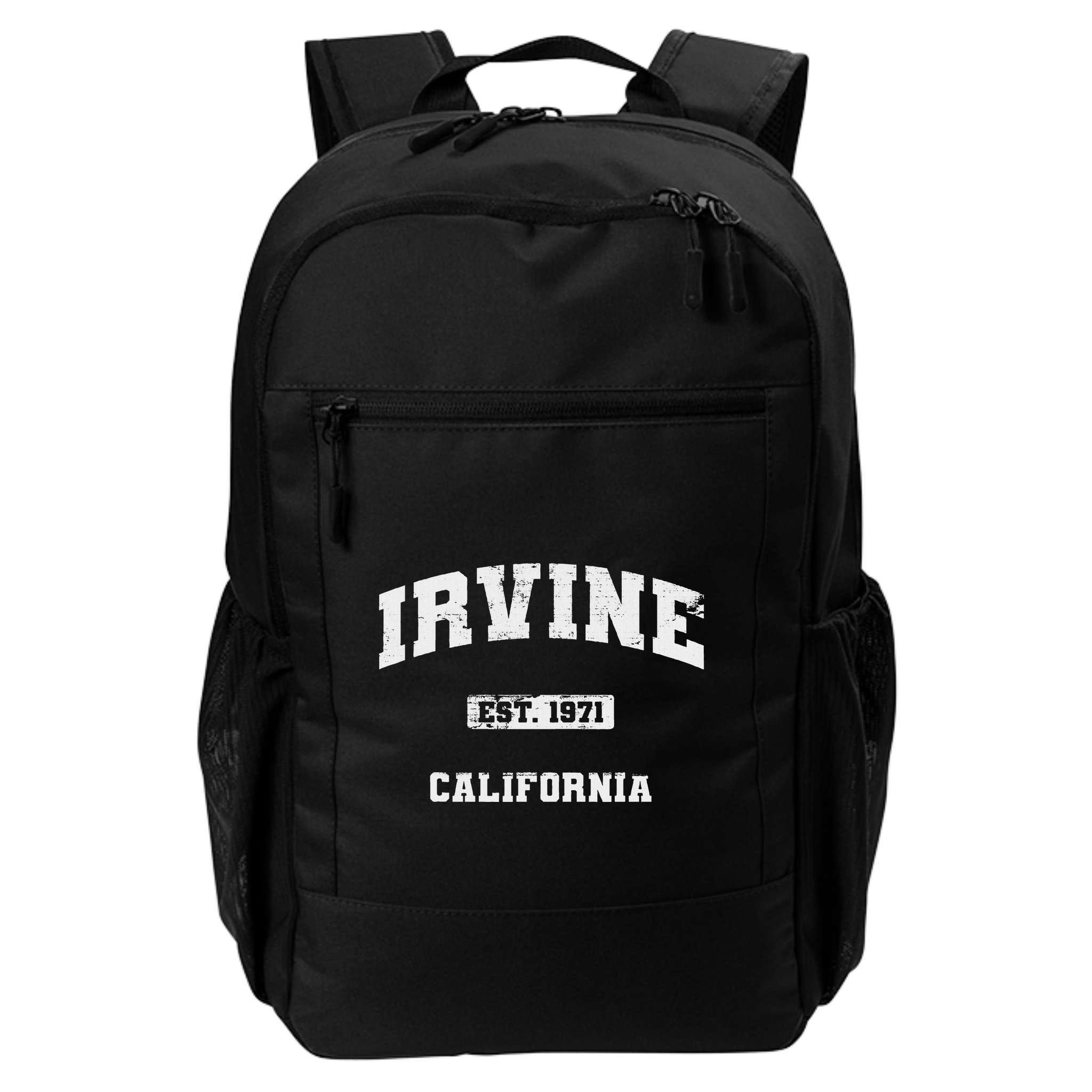 Irvine California Ca Vintage State Athletic Style Backpack