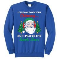 I Can Come Down Your Chimney Funny Dirty Santa Jokes Adult Funny Gift Sweatshirt