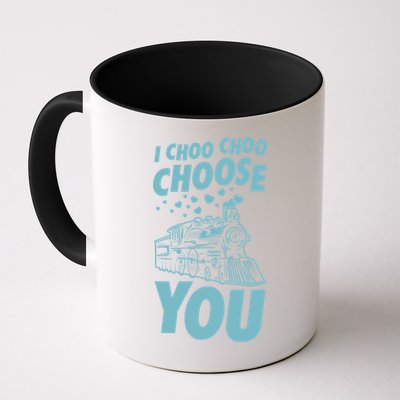 I Choo Choo Choose You Train Themed Valentines Day Funny Gift Mug