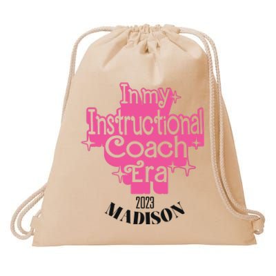 Instructional Coach Christmas Ornament Teacher Mentor Holiday Drawstring Bag