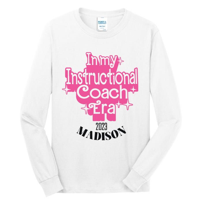 Instructional Coach Christmas Ornament Teacher Mentor Holiday Tall Long Sleeve T-Shirt