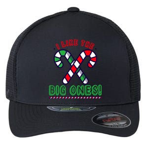 Inappropriate Candy Cane Adult Humor Naughty Wo Christmas Flexfit Unipanel Trucker Cap