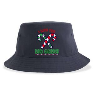 Inappropriate Candy Cane Adult Humor Naughty Wo Christmas Sustainable Bucket Hat