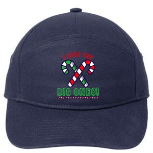 Inappropriate Candy Cane Adult Humor Naughty Wo Christmas 7-Panel Snapback Hat