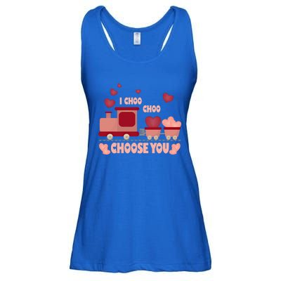 I Choo Choo Choose You Train Valentines Day Gift Ladies Essential Flowy Tank