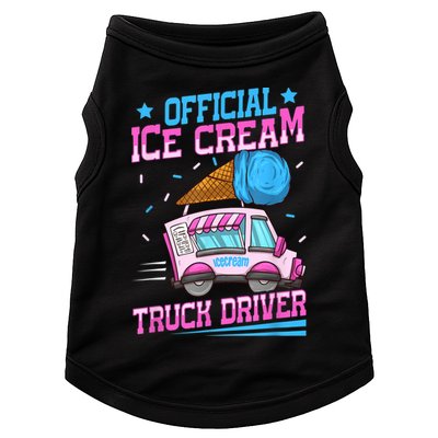 Ice Cream Cone Design For An Ice Cream Truck Driver Doggie Tank