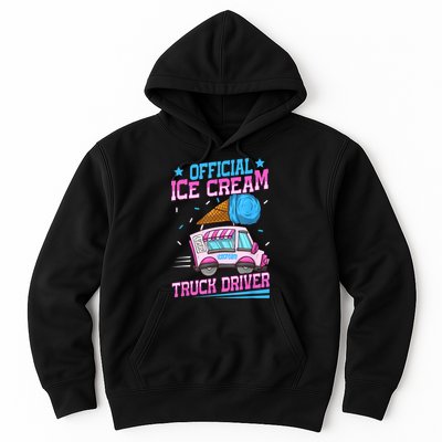 Ice Cream Cone Design For An Ice Cream Truck Driver Hoodie