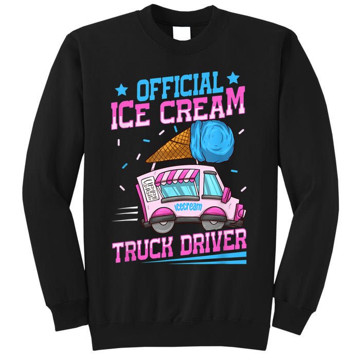 Ice Cream Cone Design For An Ice Cream Truck Driver Sweatshirt