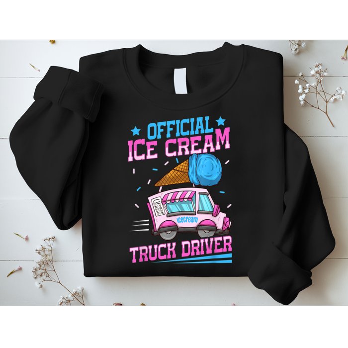 Ice Cream Cone Design For An Ice Cream Truck Driver Sweatshirt
