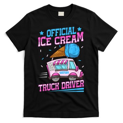 Ice Cream Cone Design For An Ice Cream Truck Driver T-Shirt