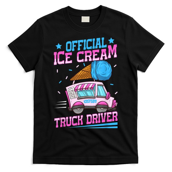 Ice Cream Cone Design For An Ice Cream Truck Driver T-Shirt