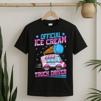 Ice Cream Cone Design For An Ice Cream Truck Driver T-Shirt
