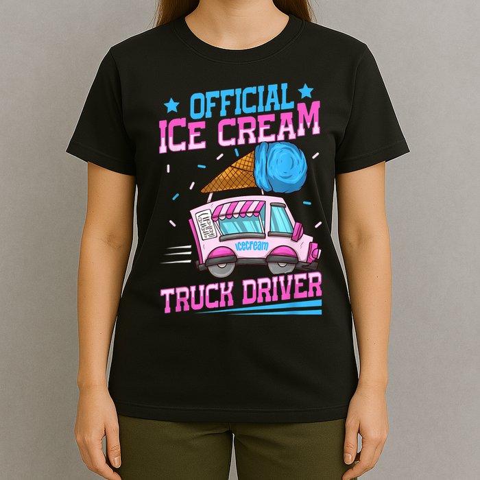 Ice Cream Cone Design For An Ice Cream Truck Driver T-Shirt