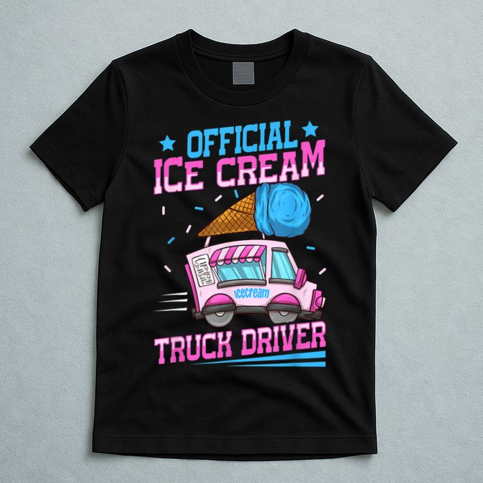 Ice Cream Cone Design For An Ice Cream Truck Driver T-Shirt