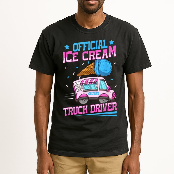 Ice Cream Cone Design For An Ice Cream Truck Driver Tall T-Shirt