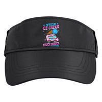 Ice Cream Cone Design For An Ice Cream Truck Driver Adult Drive Performance Visor