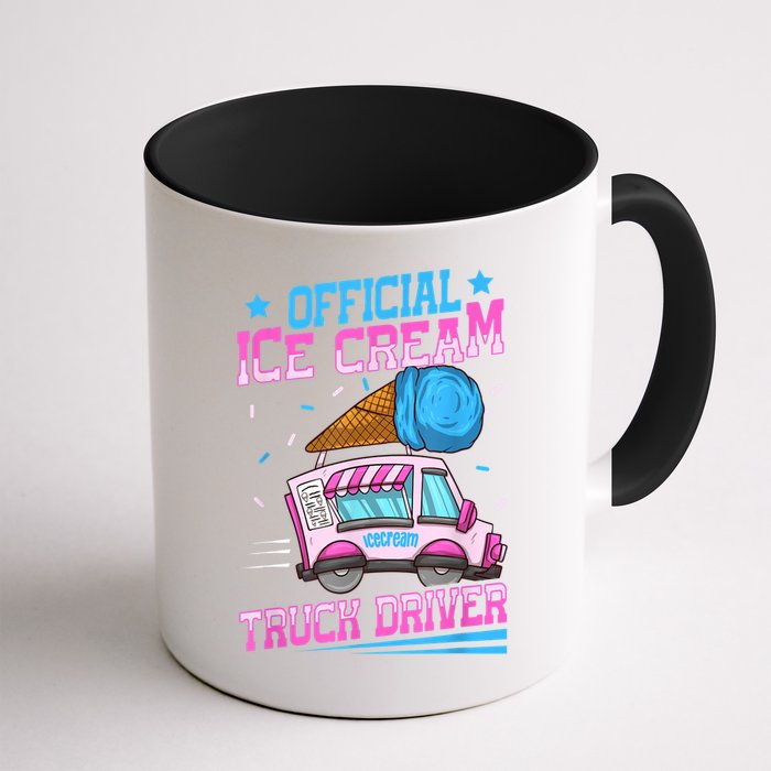 Ice Cream Cone Design For An Ice Cream Truck Driver Mug