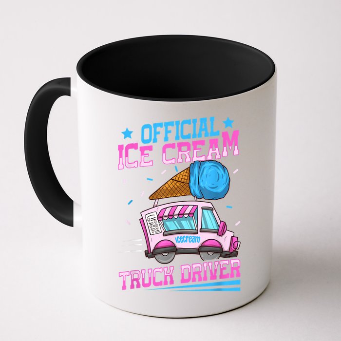 Ice Cream Cone Design For An Ice Cream Truck Driver Mug